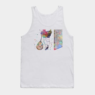 Lacrosse Goalie Girl Tank Top